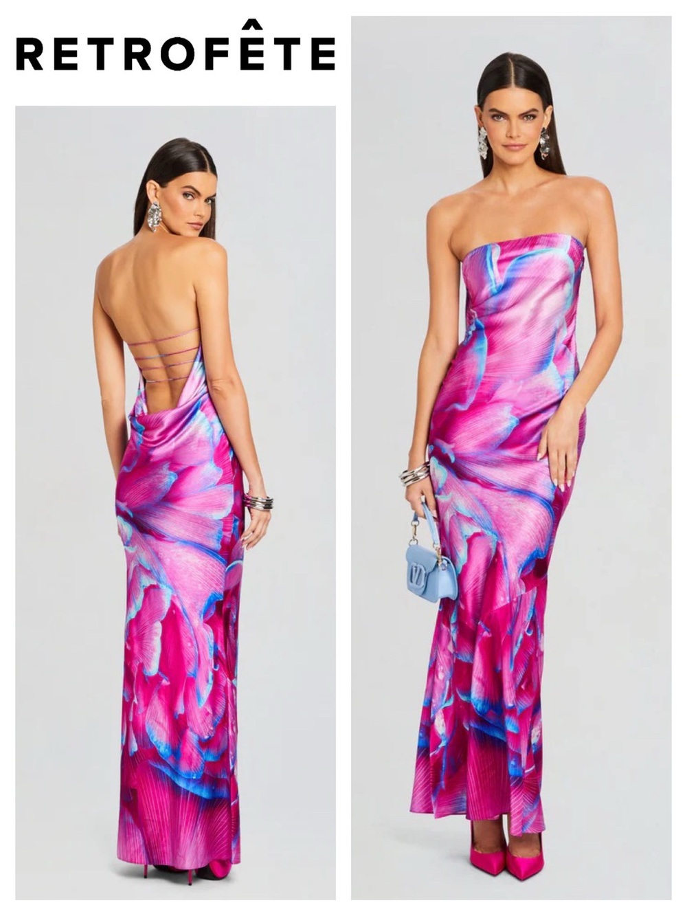 Retrofête Keaton Silk Dress